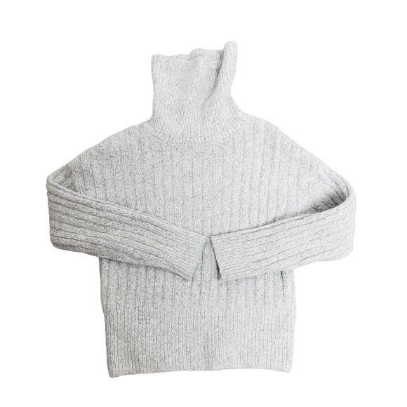 William‎ Rast Womens Size Small Gray Wool Blend Knit Turtleneck Sweater - Picture 1 of 5